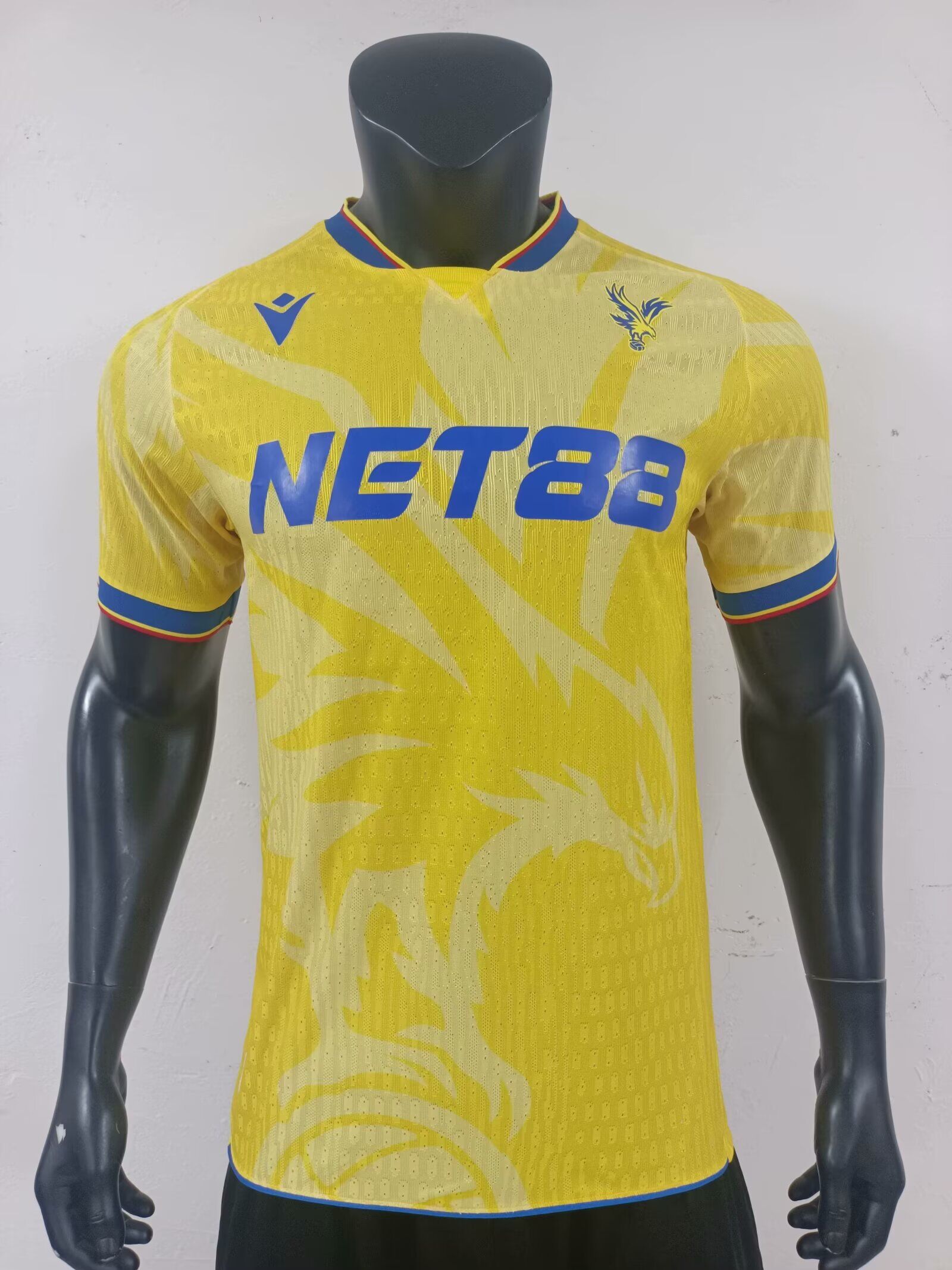 AAA Quality Crystal Palace 24/25 Away Yellow Jersey(Player)